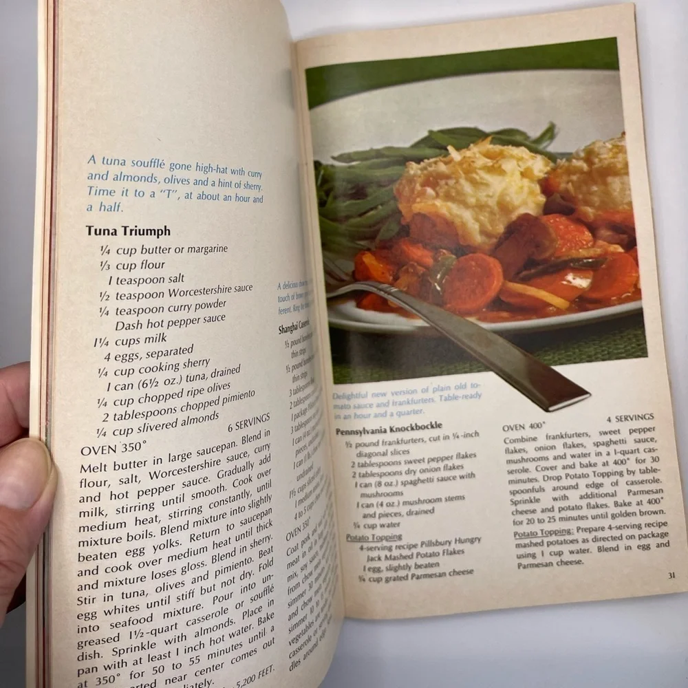 Pillsbury vintage cookbook